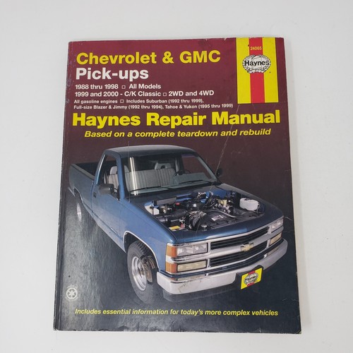 Chevrolet gmc pickups 88 - chevrolet,